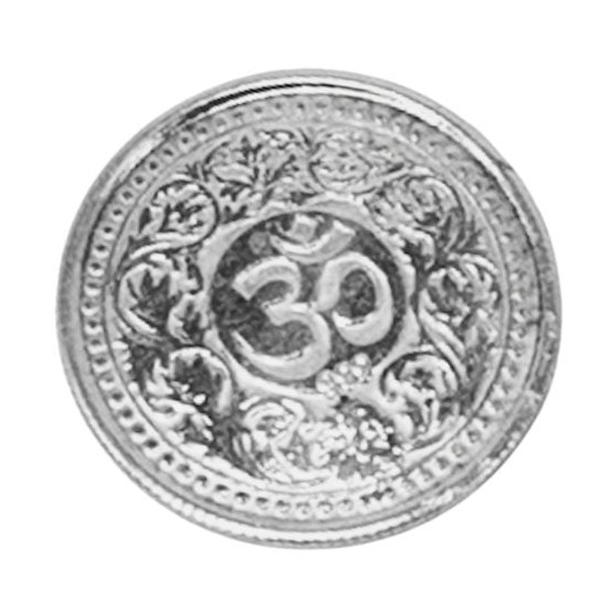 Om silver coin